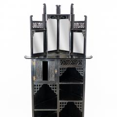  Heal s Heals Heal Son Ltd Heals Attributed an Anglo Japanese Aesthetic Movement Butterfly Corner Cabinet - 4191829