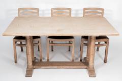  Heal s Heals Heal Son Ltd Heals Limed Oak Tilden Dining Table with Eight matching Chairs matching Mirror - 4183255