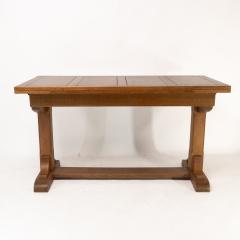  Heal s Heals Heal Son Ltd Heals Son An Arts Crafts Narrow Oak Extending Dining Table - 4183223