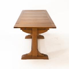  Heal s Heals Heal Son Ltd Heals Son An Arts Crafts Narrow Oak Extending Dining Table - 4183225
