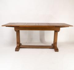 Heal s Heals Heal Son Ltd Heals Son An Arts Crafts Narrow Oak Extending Dining Table - 4183227