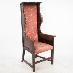  Heal s Heals Heal Son Ltd Heals of London Attri a Tall Arts Crafts Oak Wing Back or Porters Armchair - 4191808