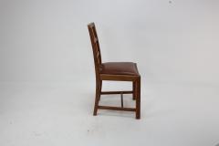  Heal s Heals Heal Son Ltd Heals of London attri A set of four Arts and Crafts Lattice back oak armchairs - 4191819
