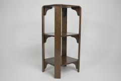  Heal s Heals Heal Son Ltd Heals of London attributed A late oak three tier book table or wotnot - 4183264