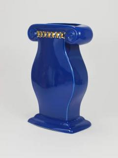  Heide Warlamis Heide Warlamis Postmodern Memphis Design Large Vase Vienna Collection 1980s - 4068361
