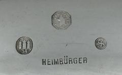  Heimburger Heimburger Danish Silver Hammered Centerpiece Bowl - 3249501