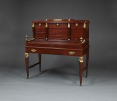  Heinrich Gantenbrink THE ROMANOV BUREAU AN IMPERIAL MAHOGANY GILT AND PATINATED BRONZE MOUNTED - 3542286