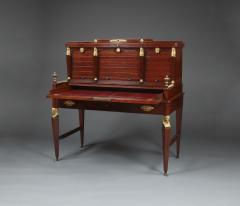  Heinrich Gantenbrink THE ROMANOV BUREAU AN IMPERIAL MAHOGANY GILT AND PATINATED BRONZE MOUNTED - 3542301
