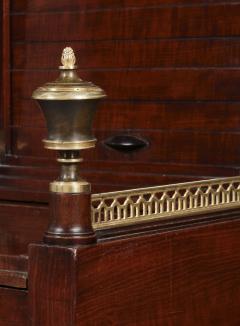  Heinrich Gantenbrink THE ROMANOV BUREAU AN IMPERIAL MAHOGANY GILT AND PATINATED BRONZE MOUNTED - 3542318