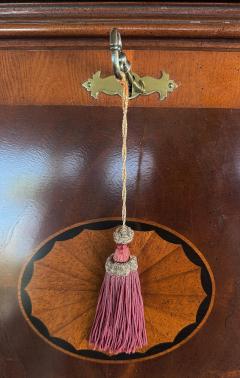  Hekman Furniture Company George III or Hepplewhite Style Mahogany Secretary Bookcase with Arch Pediment - 4452029