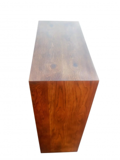  Henredon Furniture Henredon Artefacts Collection Tall Campaign Cabinet Highboy Oak Brass Midcentury - 2537434