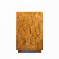  Henredon Furniture Henredon Campaign Mid Century Oak and Brass Lowboy Dresser - 4437146