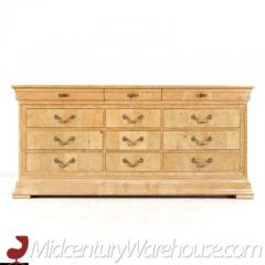  Henredon Furniture Henredon Charles X Burlwood Lowboy Dresser - 3504249