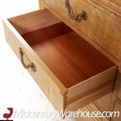  Henredon Furniture Henredon Charles X Burlwood Lowboy Dresser - 3504305