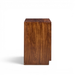  Henredon Furniture Henredon Scene One Oak and Brass Campaign Dresser Chests of Drawers Pair - 4711655