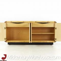  Henredon Furniture Henredon Scene Two Mid Century Burlwood Buffet and Hutch - 3689805