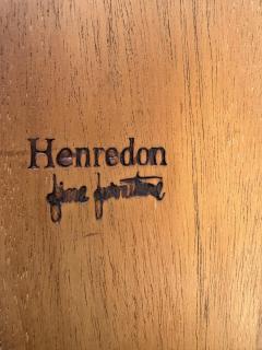 Henredon Furniture Henredon Walnut Tudor Style Side Table - 4360054