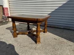 Henredon Furniture Henredon Walnut Tudor Style Side Table - 4360080