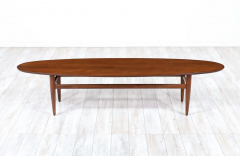  Henredon Furniture Mid Century Modern Surfboard Style Coffee Table by Henredon - 2605582