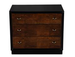  Henredon Furniture Pair of Walnut Chest of Drawers by Henredon in High Gloss Finish - 4478459