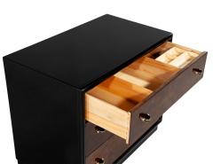  Henredon Furniture Pair of Walnut Chest of Drawers by Henredon in High Gloss Finish - 4478464