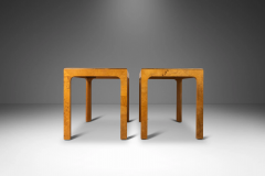  Henredon Furniture Set of Two 2 Substantial Hollywood Regency Bohemian End table - 3101543