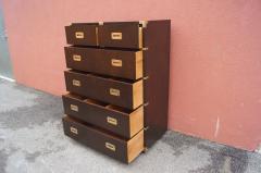  Henredon Furniture Walnut Campaign Series Dresser by Henredon - 1144955