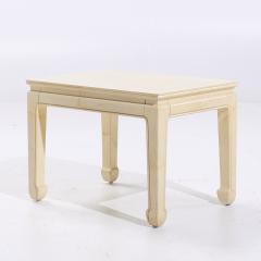  Henredon Henredon Mid Century Goatskin Side Tables Pair - 4075112