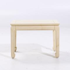  Henredon Henredon Mid Century Goatskin Side Tables Pair - 4075113