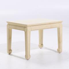  Henredon Henredon Mid Century Goatskin Side Tables Pair - 4075115