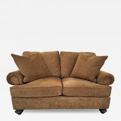  Henredon Henredon Upholstery Collection Cocoa Colored Loveseat - 4332597