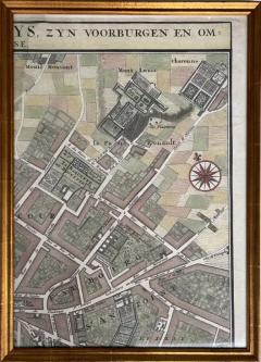  Henredon Map of Paris Le Plan des Paris Ses Faubourgs et Environs 8 Framed Prints - 3614186