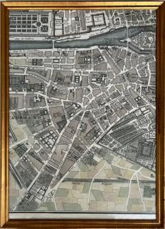  Henredon Map of Paris Le Plan des Paris Ses Faubourgs et Environs 8 Framed Prints - 3614188