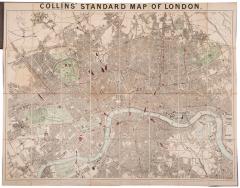  Henry George COLLINS Collins Standard Map of London by Henry George COLLINS - 3474629