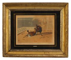  Henry Thomas ALKEN English Victorian Cock Fight Lithograph - 4654474