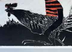  Henry Williams African American Walter Henry Williams Print Fighting Cock 3  - 4228245