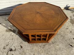  Heritage Furniture Heritage Furniture Esperanto Collection Walnut Octagon Coffee Table - 4453104