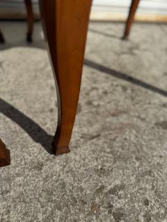  Heritage Furniture Pair of Heritage Furniture Parquet Top Hollywood Regency Walnut End Tables - 4424130