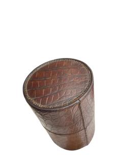  Herm s 1950s Decorative box in crocodile skin by Herm s - 4513226