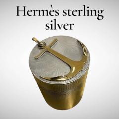  Herm s 1960s Decorative Sterling silver box by Herm s - 4581596