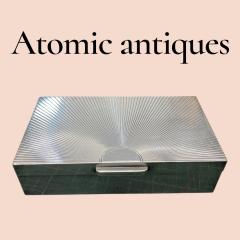  Herm s 1960s Silver plated decorative box - 4574548