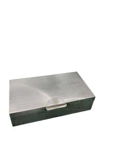  Herm s 1960s Silver plated decorative box - 4574550