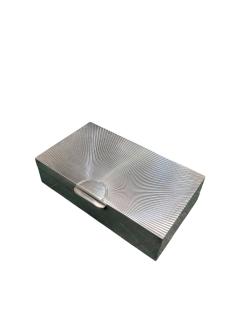  Herm s 1960s Silver plated decorative box - 4574552
