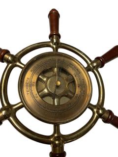  Herm s 1970s Bronze and wood wall compass by Herm s - 4504545