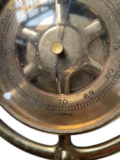  Herm s 1970s Bronze and wood wall compass by Herm s - 4504547