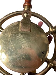  Herm s 1970s Bronze and wood wall compass by Herm s - 4504551