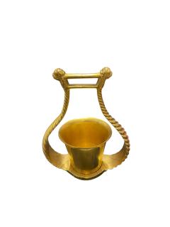  Herm s 1970s Gilt bronze pen holder by Herm s - 4579880