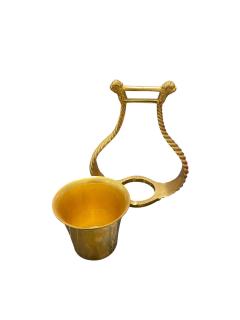 Herm s 1970s Gilt bronze pen holder by Herm s - 4579882