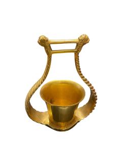  Herm s 1970s Gilt bronze pen holder by Herm s - 4580122