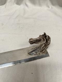  Herm s 1970s Horse head desk ruler by Herm s - 3648025